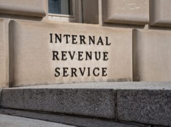 Sign,At,The,Internal,Revenue,Service,In,Washington,,Dc